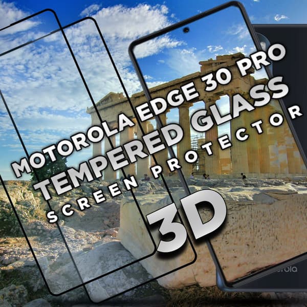 2 Pack Motorola EDGE 30 Pro - Härdat Glas 9H - Super kvalitet 3D
