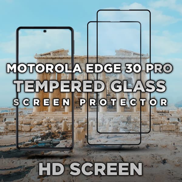 2 Pack Motorola EDGE 30 Pro - Härdat Glas 9H - Super kvalitet 3D