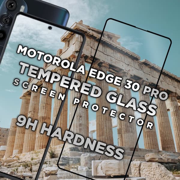 Motorola EDGE 30 Pro - Härdat Glas 9H - Super kvalitet 3D