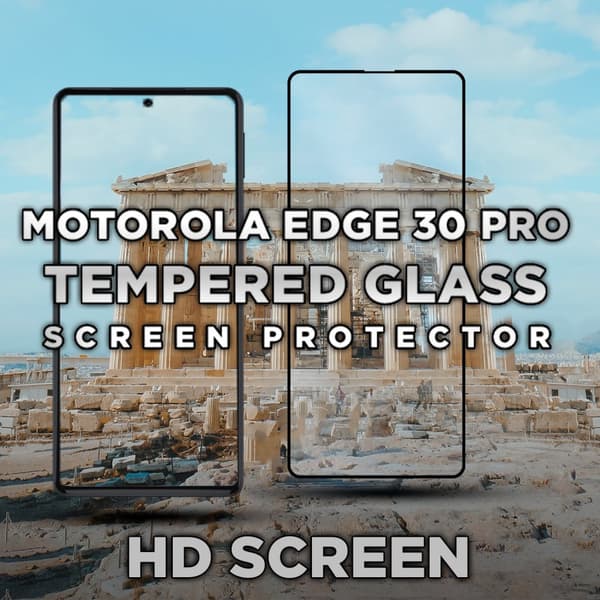 Motorola EDGE 30 Pro - Härdat Glas 9H - Super kvalitet 3D