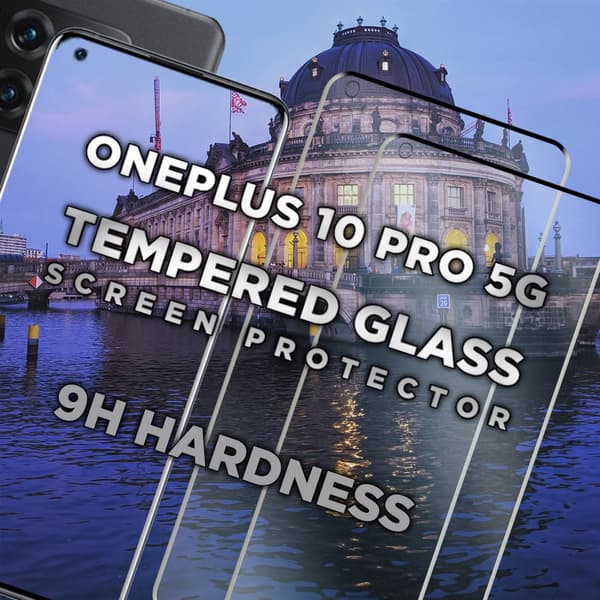 2 Pack OnePlus 10 Pro 5G - Härdat glas 9H- Super kvalitet 3D