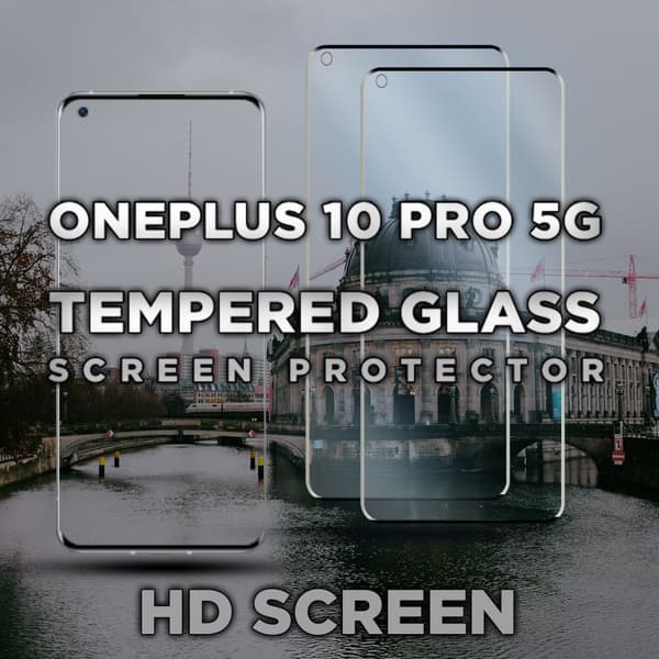 2 Pack OnePlus 10 Pro 5G - Härdat glas 9H- Super kvalitet 3D