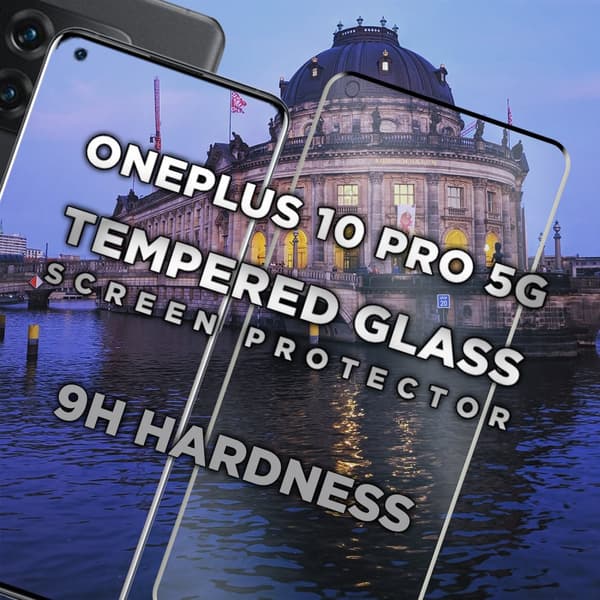OnePlus 10 Pro 5G - Härdat glas 9H-Super kvalitet 3D Skärmskydd