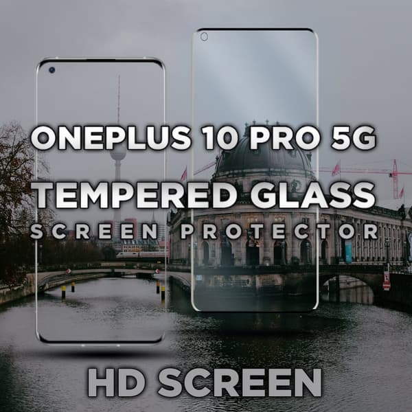 OnePlus 10 Pro 5G - Härdat glas 9H-Super kvalitet 3D Skärmskydd