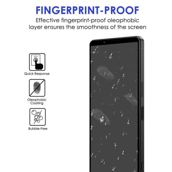 2-PACK Xperia 1 IV hærdet glas 0,26 mm 2,5D 9H fuldramme