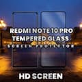 Miniatyrbild 2 av 5: Xiaomi Redmi Note 10 Pro - Härdat glas 9H-Super kvalitet 3D