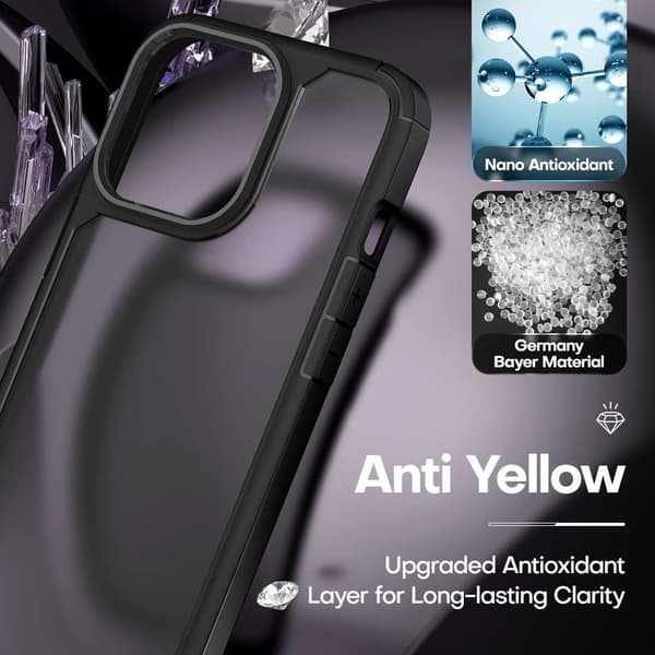 iPhone 14 Pro Max kompatibel [9-PACK] hærdet glas + linser + skal