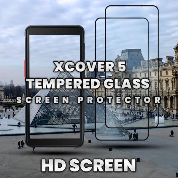 2 Pack Samsung Xcover 5 - Härdat glas 9H-Super kvalitet 3D