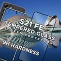 Miniatyrbild 3 av 5: Samsung S21 FE - 9H Härdat Glass - Super Kvalitet 3D