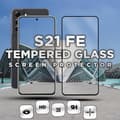 Miniatyrbild 1 av 5: Samsung S21 FE - 9H Härdat Glass - Super Kvalitet 3D