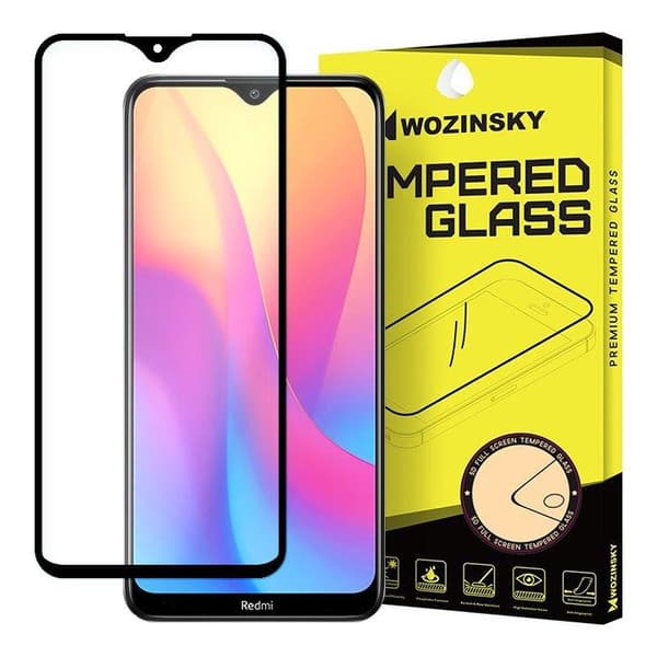 Skjermbeskyttelse i glass Xiaomi Redmi 8A, fullskjerm