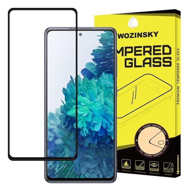 Skjermbeskyttelse i glass Samsung Glas S20 FE, fullskjerm