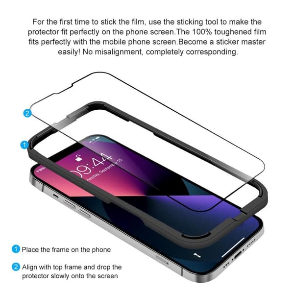 iPhone 14 Pro Max [8-PACK] 6x karkaistu lasi + 1x silikonikuori