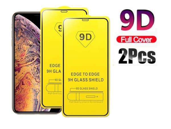 2-Pack- 9H Skärmskydd iPhone 14 PRO (6.1 Tums), 9D Härdat Glas