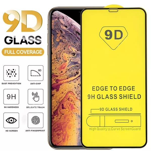 2-Pack- 9H Skärmskydd iPhone 14 PRO (6.1 Tums), 9D Härdat Glas