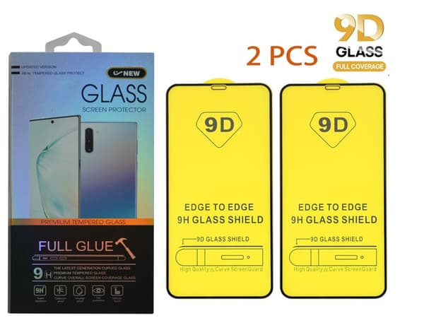 2-PAK- 9H Skærmbeskytter iPhone 14 PRO MAX (6,7tommer),9D Hærdet glas