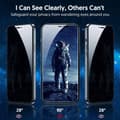 Miniatyrbillede 9 af 11: 2-PAK-Privatliv Skærmbeskytter iPhone 14 PRO (6,1 tommer), Privacy Screen Protector
