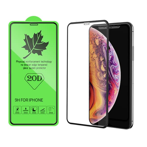 2-Pakke -9H Premium, 20D skærmbeskytter iPhone 14 PRO - 6,1 tommer