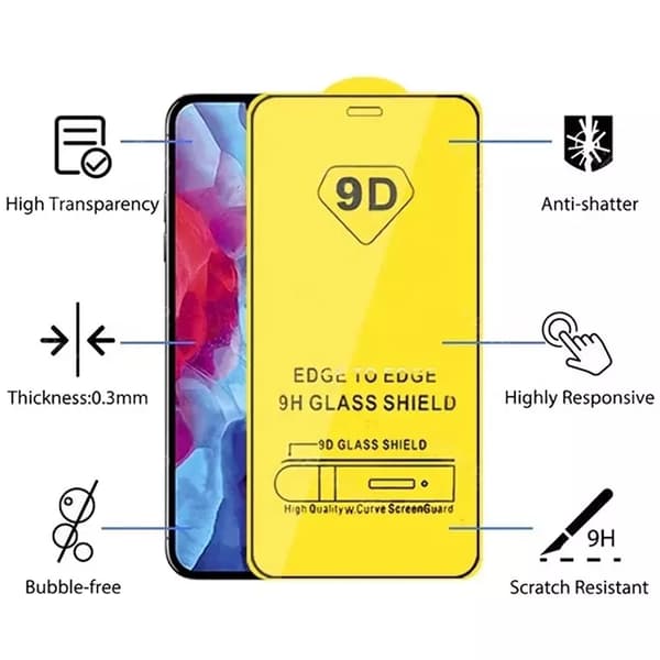 2-PACK-  -Samsung Galaxy S22 5G  (6.1 Tums) Skärmskydd - 9D Härdat Glas