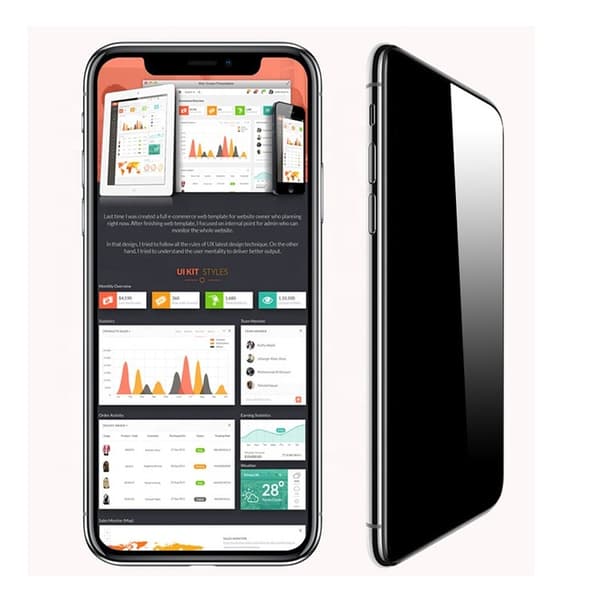 iPhone 12 / 12 Pro Privacy / Sekretessskärmskydd