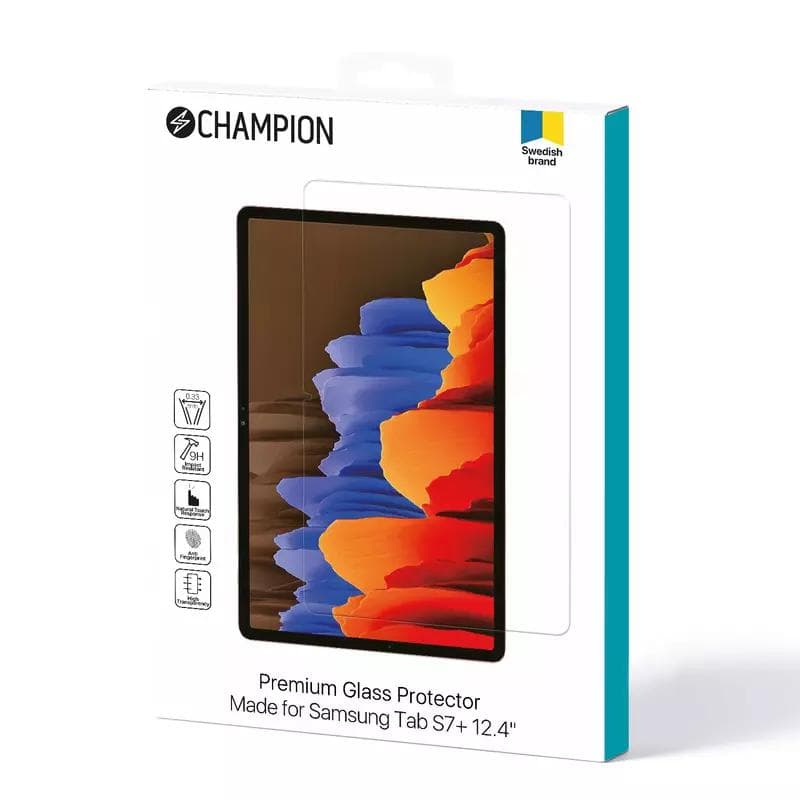 Champion Skärmskydd Galaxy Tab S7 Plus (12.4")