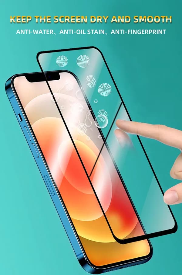 2-PAK- 21D skærmbeskytter Iphone 14 PRO MAX,6.7 tum,, hærdet glas