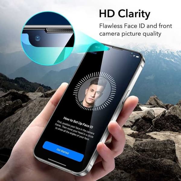 iPhone 14 Härdat Glas 3D 0.26mm 9H Fullframe