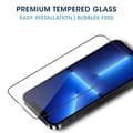 Miniatyrbillede 4 af 7: iPhone 14 Max FullFrame 0,26 mm 2,5D 9H hærdet glas