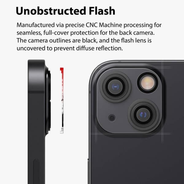 2-PACK iPhone 14 Max beskyttelse Objektivbeskyttelse Kamerabeskyttelse