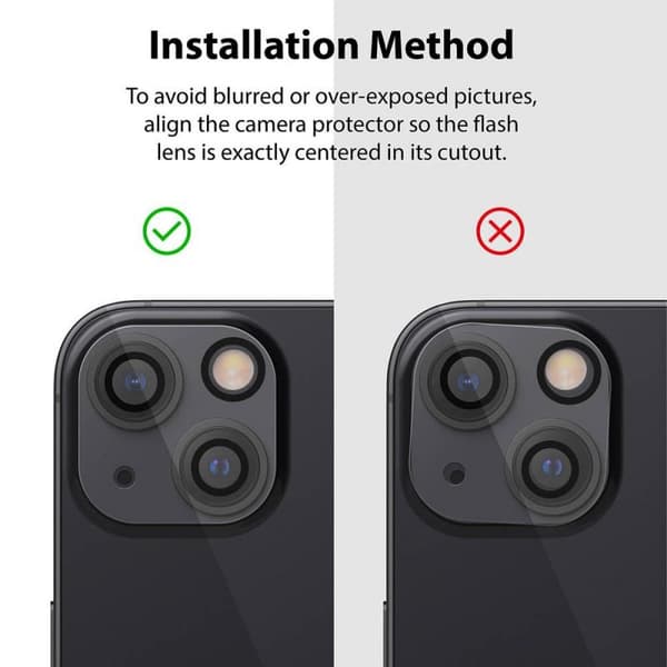 2-PACK iPhone 14 Max beskyttelse Objektivbeskyttelse Kamerabeskyttelse
