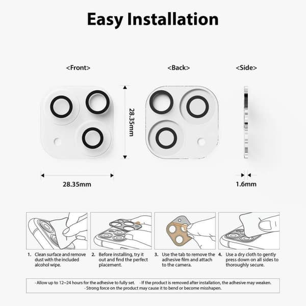 2-PACK iPhone 14 Max beskyttelse Objektivbeskyttelse Kamerabeskyttelse