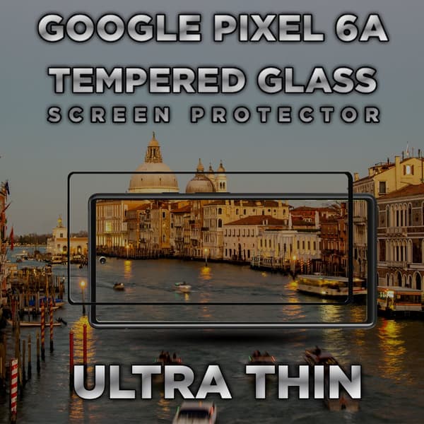 Google Pixel 6A - Härdat glas 9H - Super kvalitet 3D Skärmskydd