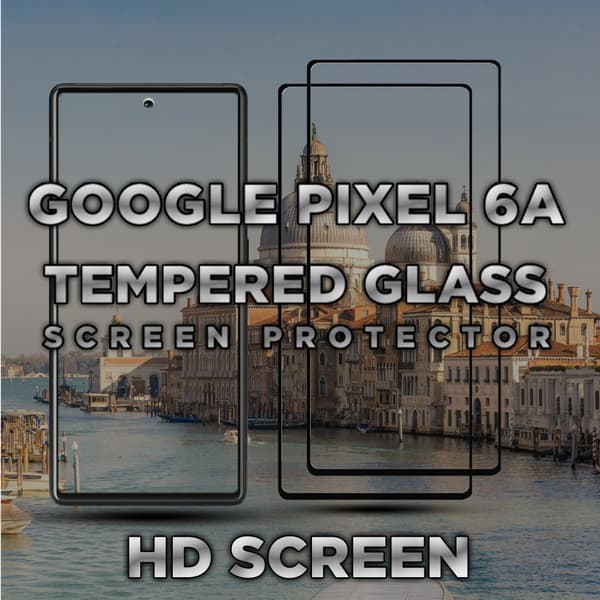 2-Pack Google Pixel 6A - Härdat glas 9H - Super kvalitet 3D