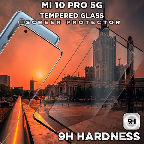 2-Pack Xiaomi Mi 10 Pro - Härdat glas 9H - Super kvalitet 3D