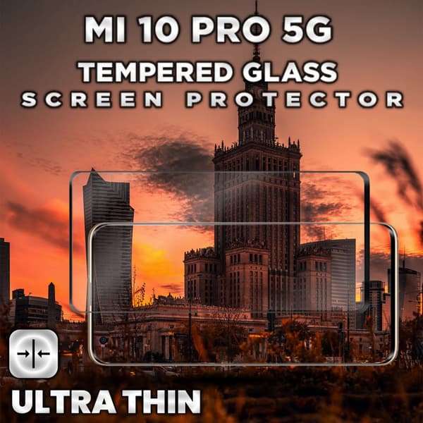 Xiaomi Mi 10 Pro - Härdat glas 9H - Super kvalitet 3D Skärmskydd