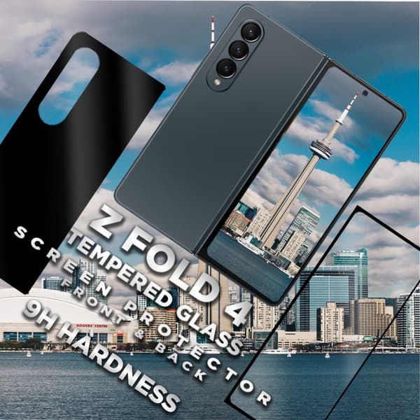 Samsung Galaxy Z FOLD 4 - Härdat Glas 9H-Super Kvalitet 3D
