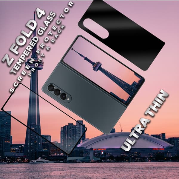 Samsung Galaxy Z FOLD 4 - Härdat Glas 9H-Super Kvalitet 3D