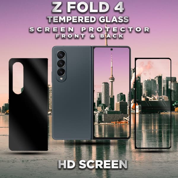 Samsung Galaxy Z FOLD 4 - Härdat Glas 9H-Super Kvalitet 3D