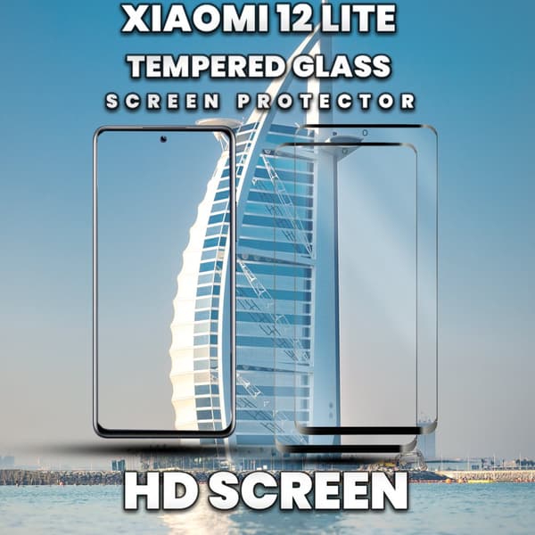 2 Pack Xiaomi 12 Lite - Härdat glas 9H-Super kvalitet 3D