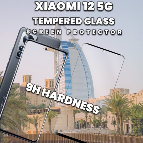 Xiaomi 12 5G - Härdat glas 9H-Super kvalitet 3D Skärmskydd