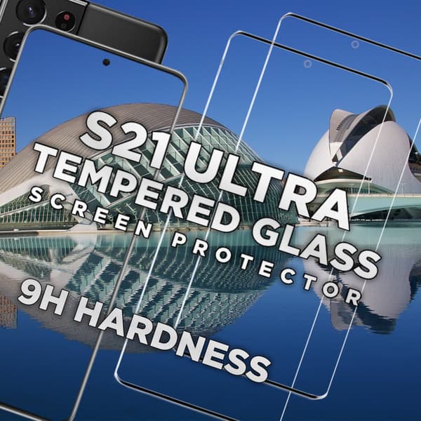 2-Pack Samsung Galaxy S21 Ultra - Härdat Glas 9H-Super Kvalitet