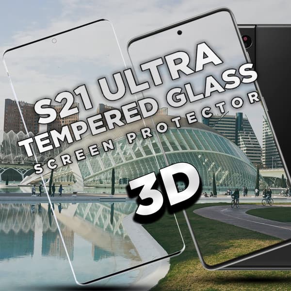 Samsung Galaxy S21 Ultra - Härdat Glas 9H - Super Kvalitet 3D