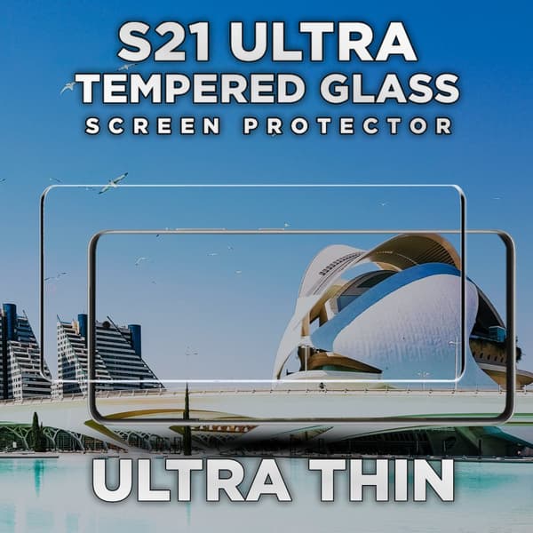 Samsung Galaxy S21 Ultra - Härdat Glas 9H - Super Kvalitet 3D