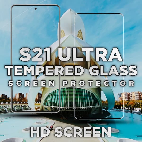 Samsung Galaxy S21 Ultra - Härdat Glas 9H - Super Kvalitet 3D