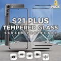 Miniatyrbild 1 av 5: 2-Pack Samsung S21 PLUS - 9H Härdat Glass - 3D Super Kvalitet