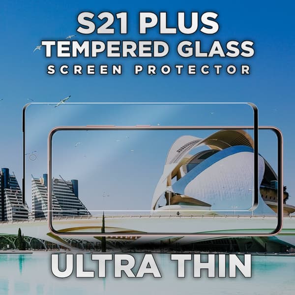 Samsung S21 PLUS - 9H Härdat Glass - 3D Super Kvalitet