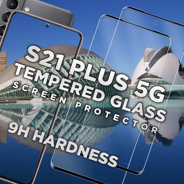 2-Pack Samsung S21 PLUS 5G- 9H Härdat Glass - 3D Super Kvalitet