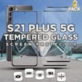 Miniatyrbild 1 av 5: 2-Pack Samsung S21 PLUS 5G- 9H Härdat Glass - 3D Super Kvalitet