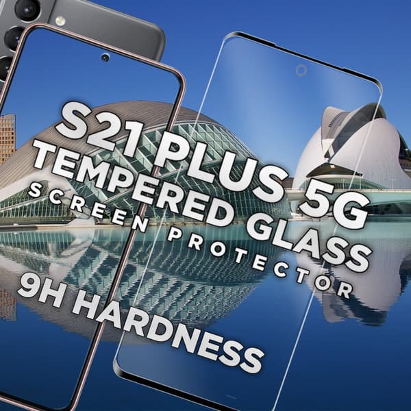 Samsung S21 PLUS 5G - 9H Härdat Glass - 3D Super Kvalitet