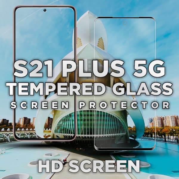 Samsung S21 PLUS 5G - 9H Härdat Glass - 3D Super Kvalitet